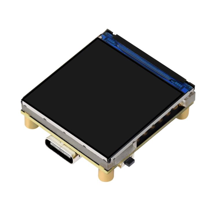 WAVESHARE ESP32-C6 1.3-Inch LCD Display Development Board, Version: Without Pin Header