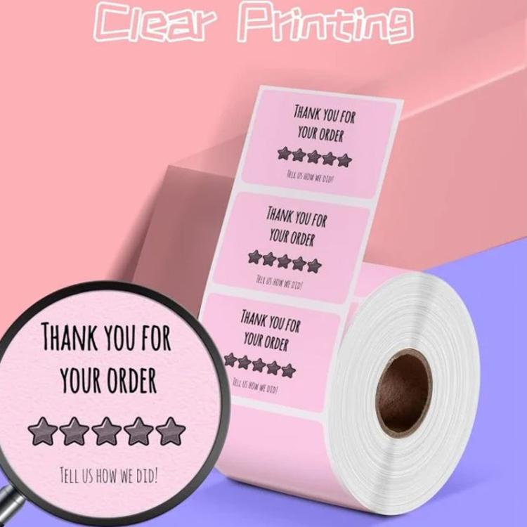 Phomemo 2.25 X 1.25 Inch Adhesive Labels For PM241-BT/PM246S/D520-BT Printer 500pcs Laser Gold