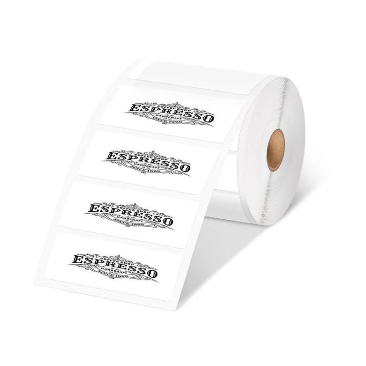 Phomemo 4 X 2 Inch White Thermal Sticker For Shipping Label Printer 750 Sheets