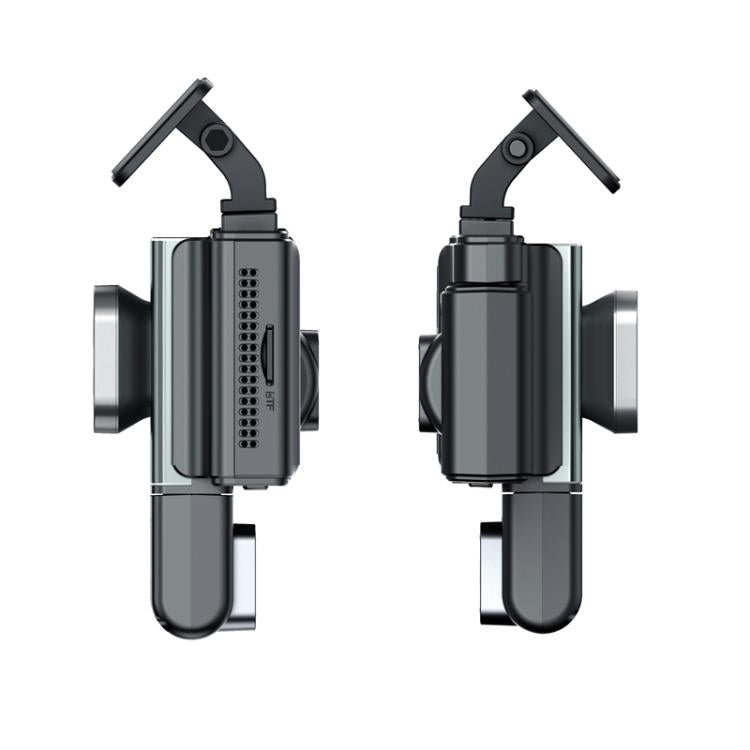 1080P High-Definition Infrared Night Vision Car DVR, Specifications: Front + Left + Right + Rear Lenses, WIFI Connectivity