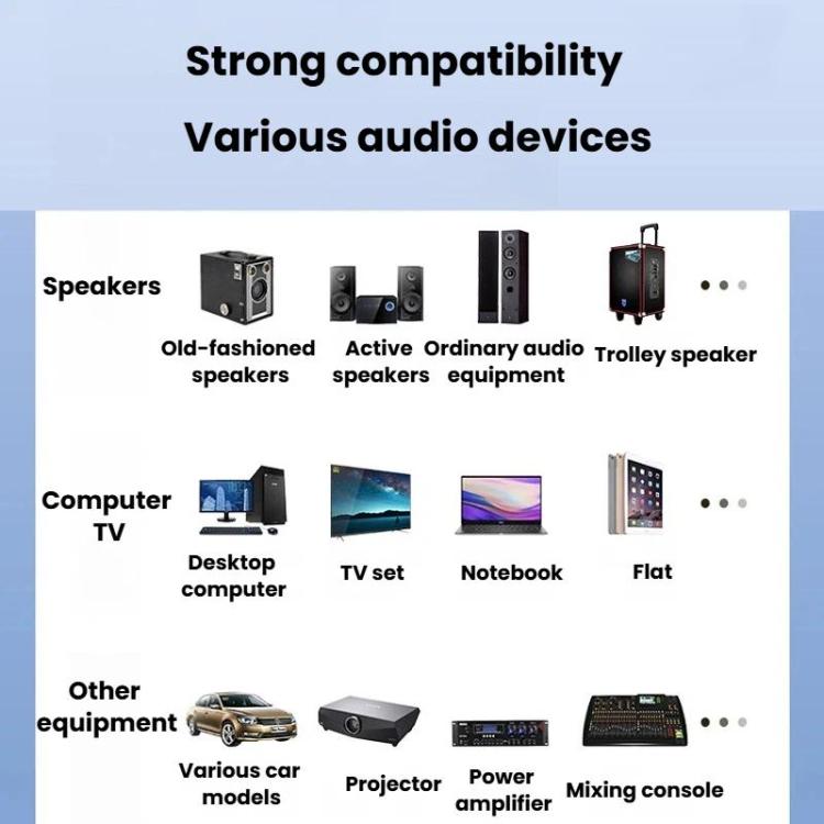 GT77 NFC Bluetooth Receiver & Transmitter With Ambient Light Car Audio Amplifier & Audio Converter