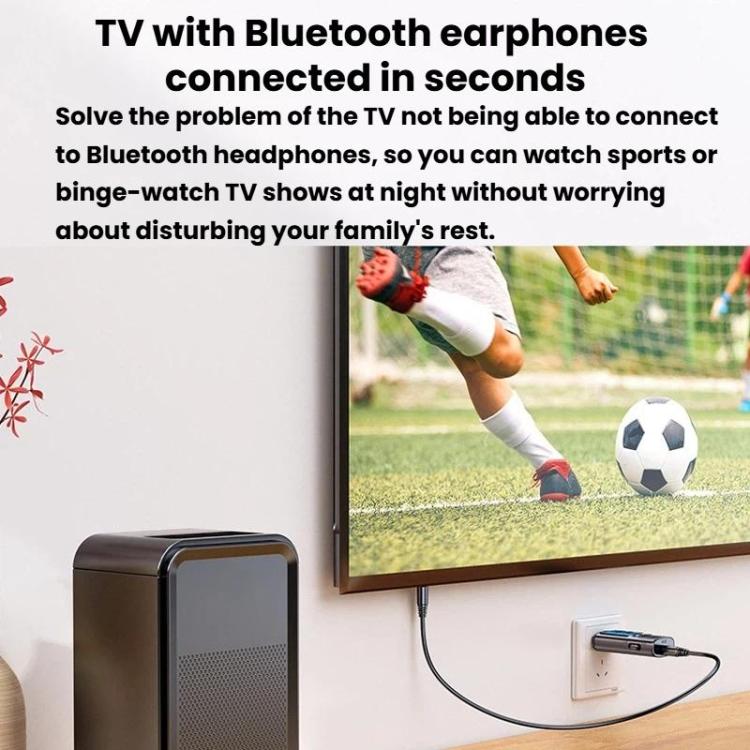 GT72 Bluetooth 5.4 Audio Adapter With Digital Display Portable Receiver & Transmitter