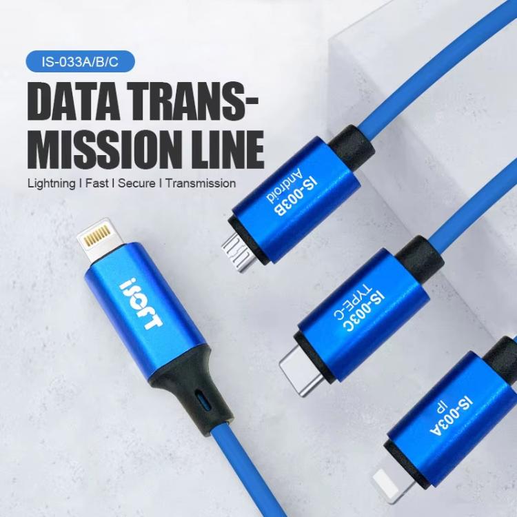 ISOFT IS-003B 8 Pin To USB Phone Repair Data Transfer Combo Cable