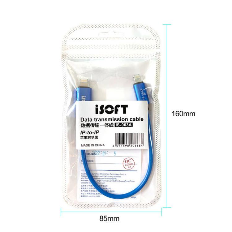 ISOFT IS-003B 8 Pin To Type-C Phone Repair Data Transfer Combo Cable