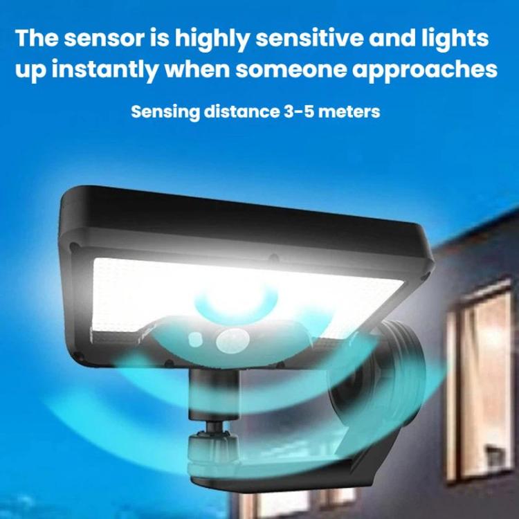 Solar Outdoor Courtyard String Lights With Motion Sensor Home Use Smart Magnetic Wall Lamp, Spec: White Light