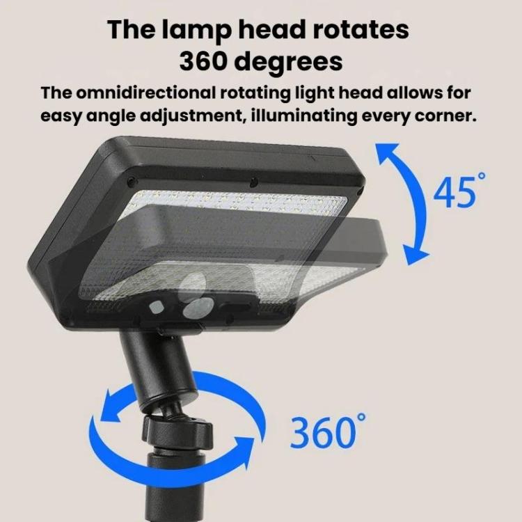 Solar Intelligent Motion Sensor Clip-On Light Outdoor Courtyard & Lawn Lamp, Spec: White Light