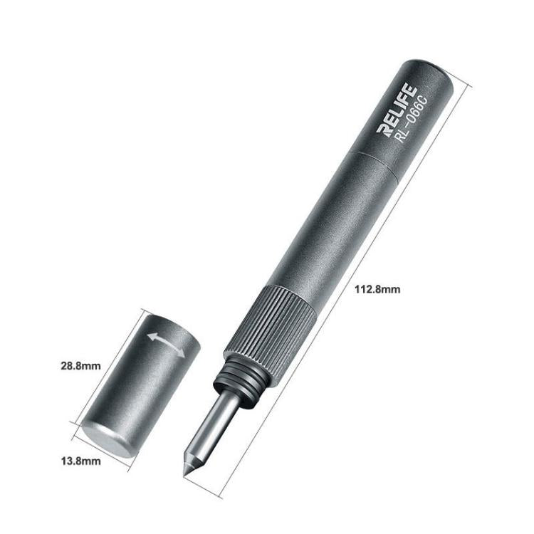 RELIFE RL-066C Smartphone Glass Back Cover Explosion Pen Screen Removal Tool Screen Smasher