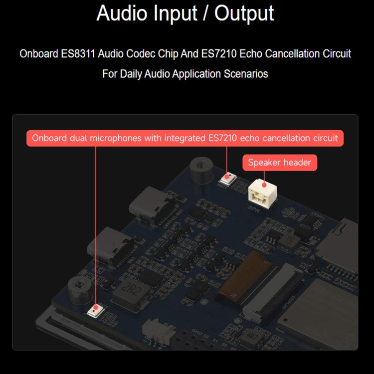 Waveshare ESP32-P4-WIFI6 4.3inch Development Board, 480 × 800 Resolution, 5-Point Touch, Onboard Audio Codec Chip Basic Model