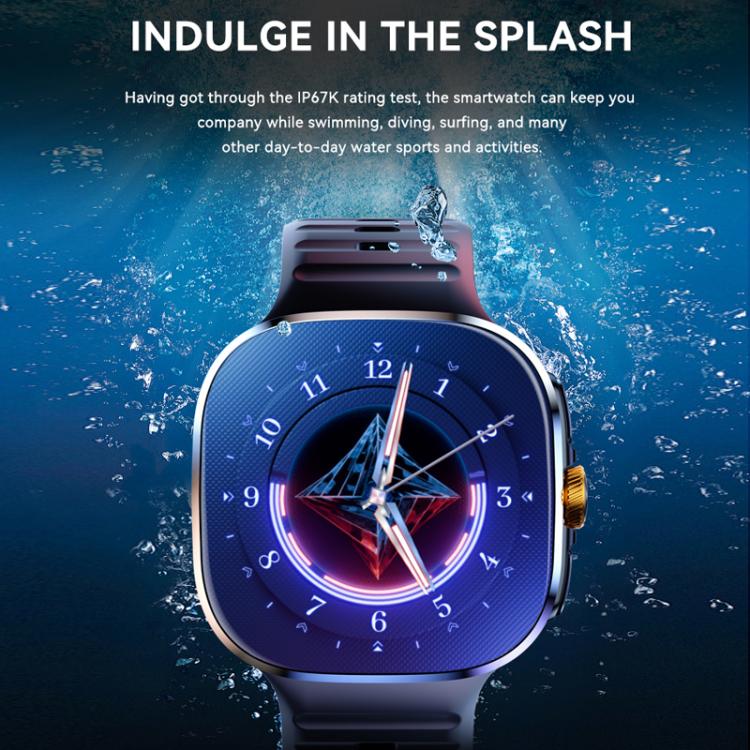 4G SIM Card Global Dual-system Smart Touchscreen Bluetooth Watch