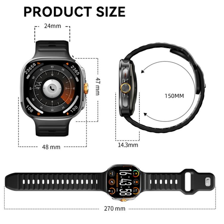 4G SIM Card Global Dual-system Smart Touchscreen Bluetooth Watch