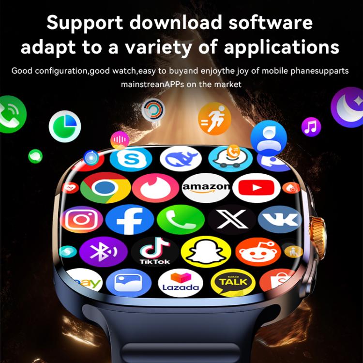 4G SIM Card Global Dual-system Smart Touchscreen Bluetooth Watch