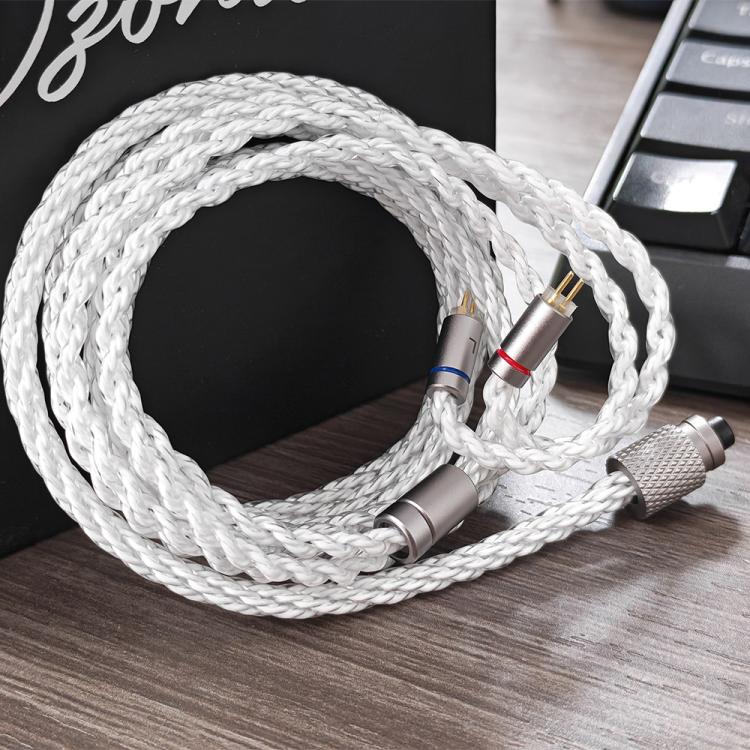 3.5mm+4.4mm Upgraded Dual-Pin Headphone Cable With Single-Crystal Copper, Length: 1.2m