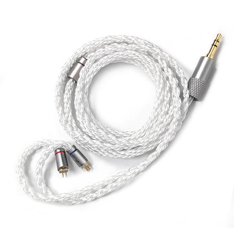 3.5mm+4.4mm Upgraded Dual-Pin Headphone Cable With Single-Crystal Copper, Length: 1.2m