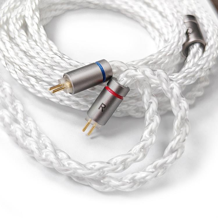3.5mm+4.4mm Upgraded Dual-Pin Headphone Cable With Single-Crystal Copper, Length: 1.2m