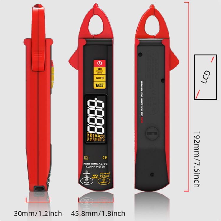 BSIDE UX1 High Precision Smart Clamp Meter AC/DC 100A 6000-Count Multimeter