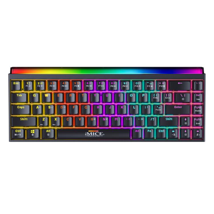 iMICE GK-170 Type-C 1.5m Wired Hot-Swappable 68-Key RGB Mechanical Keyboard