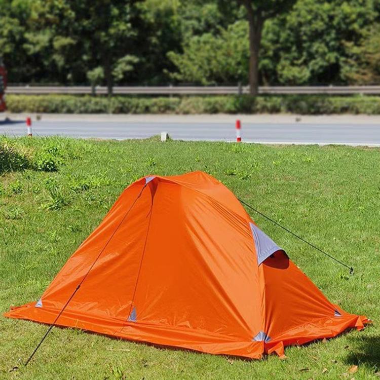 Kaima Outdoor Lightweight Waterproof Camping Tent Waterproof Breathable & Mosquito-Proof Tent, Spec: With Snow Skirt Orange