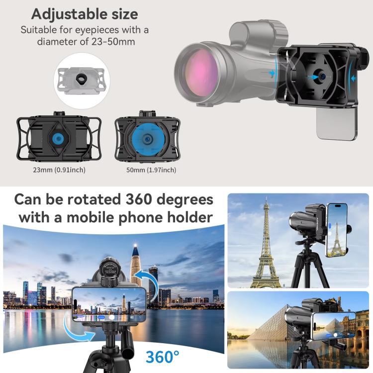 APEXEL WiFi 2MP Digital Eyepiece APP Control For Microscopes, Monocular/Binocular Telescopes - APL-DC001