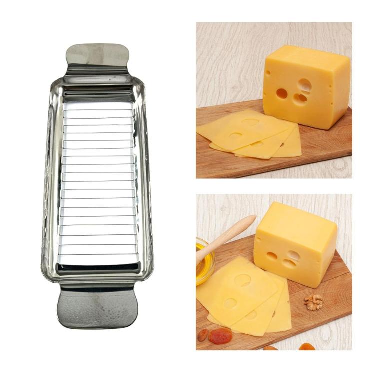 LsCook Die-Cast Aluminum Stainless Steel Cheese Slicer Butter Foie Gras Slicer, Style: 430