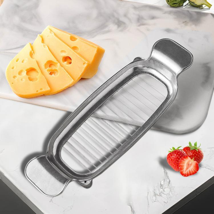 LsCook Die-Cast Aluminum Stainless Steel Cheese Slicer Butter Foie Gras Slicer, Style: Non-stick