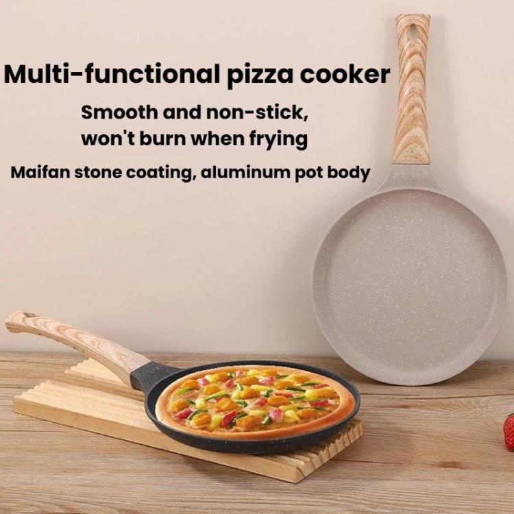 Household Multifunctional Non-Stick Frying Pan Non-Stick Pan For Eggs & Pizza, Spec: Small Black