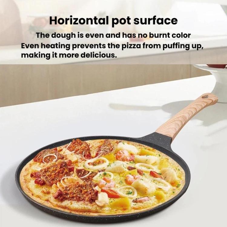 Household Multifunctional Non-Stick Frying Pan Non-Stick Pan For Eggs & Pizza, Spec: Small Black