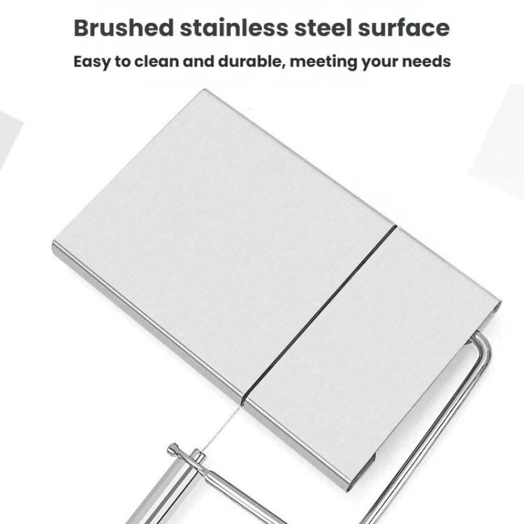 LsCook Stainless Steel Multi-Function Cheese Slicer, Spec: With Scale Boxed
