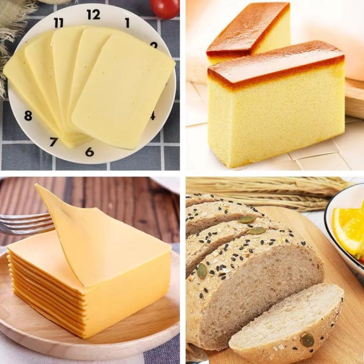 LsCook Stainless Steel Multi-Function Cheese Slicer, Spec: With Scale Boxed