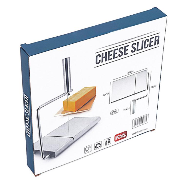 LsCook Stainless Steel Multi-Function Cheese Slicer, Spec: With Scale Boxed