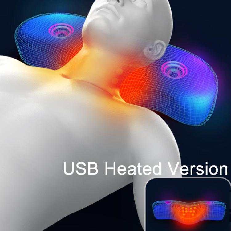 Frog Design Neck Pillow for Pain Relief Memory Foam Cervical Pillow with Ergonomic Contour for Side & Back Sleepers Standard Version