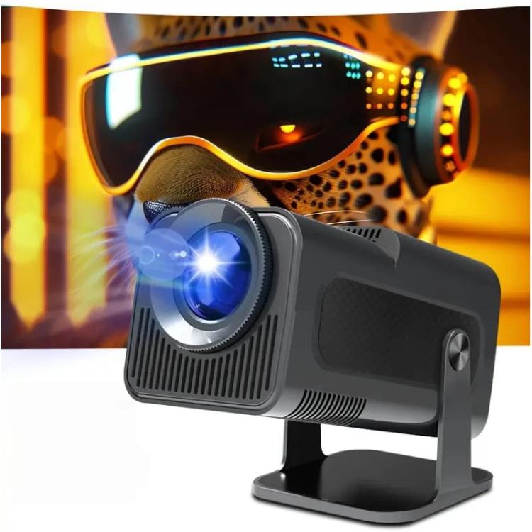 HY320 Mini Android 11 Portable 4K HD Projector With WiFi 6, Bluetooth, 180-Degree Rotation, Wireless Screen Mirroring EU Plug