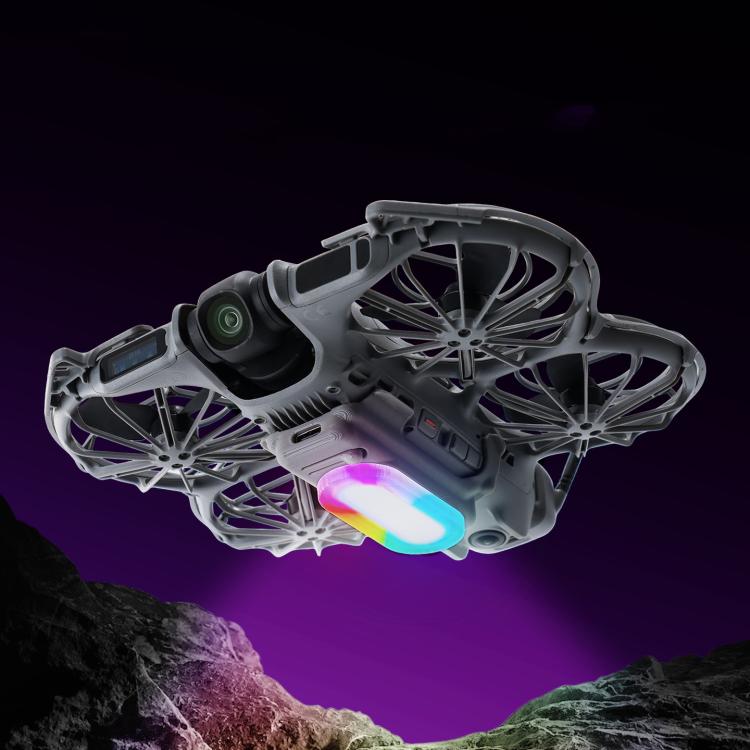 For DJI Neo 2 Drone RCSTQ Rechargeable Colorful Searchlight Raised Landing Skid