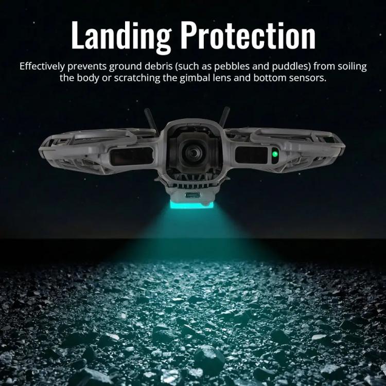 For DJI Neo 2 Drone RCSTQ Rechargeable Colorful Searchlight Raised Landing Skid