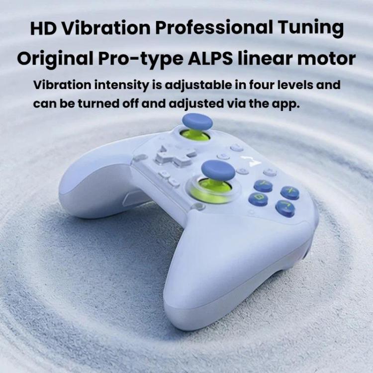 MOBAPAD Pro2-HD LSR Air Rocker Game Controller Bluetooth Wireless Controller For Switch 2 / PC - Blue