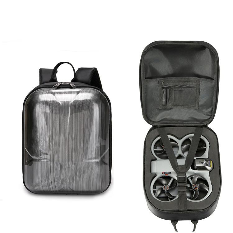For DJI Avata 360 Drone Hard Shell Backpack Waterproof Carrying Case - Black