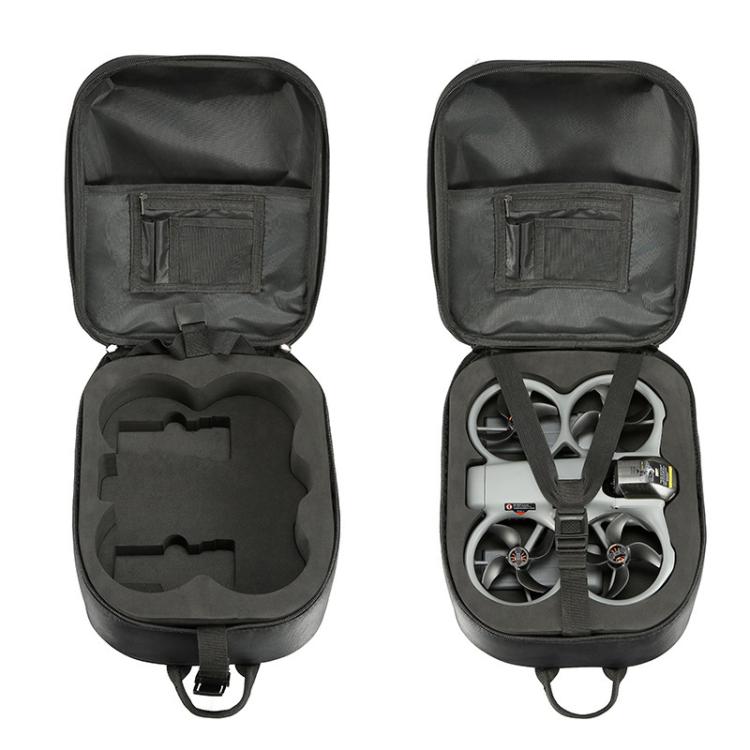 For DJI Avata 360 Drone Hard Shell Backpack Waterproof Carrying Case - Black