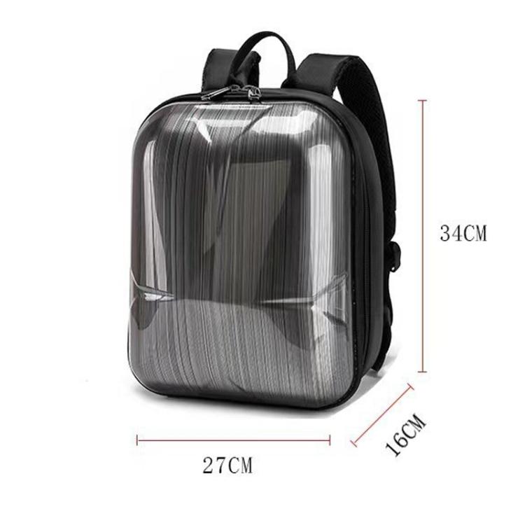 For DJI Avata 360 Drone Hard Shell Backpack Waterproof Carrying Case - Black