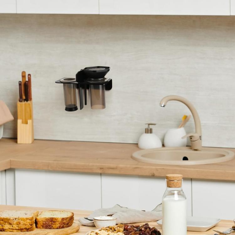 YX238 Coffee Maker Wall-Mounted Acrylic Holder For Original AeroPress Coffee Press