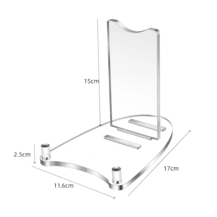 YX241 Adjustable Acrylic Photo Frame Stand For 7-12 Inch Frames, Plates & Books Display