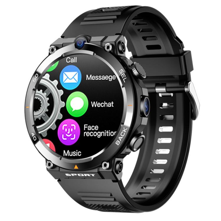 Eurasian African Versions APP Download Dual-Camera Video Calling Smartwatch - Black 2+16G