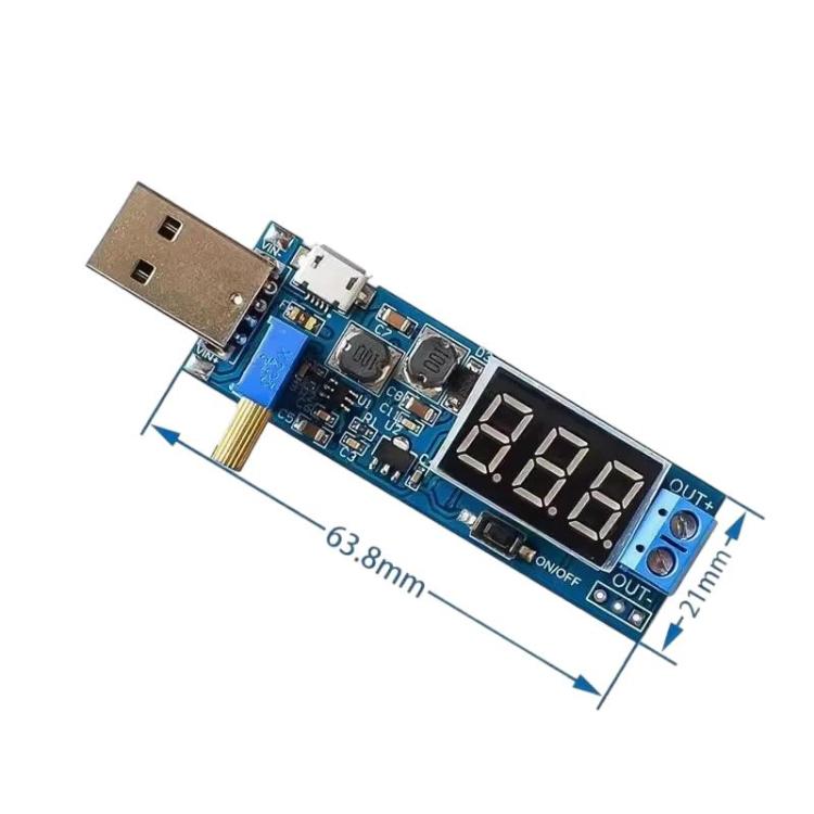 DC-DC USB Step-Up Power Supply Voltage Regulator Module, Spec: Micro