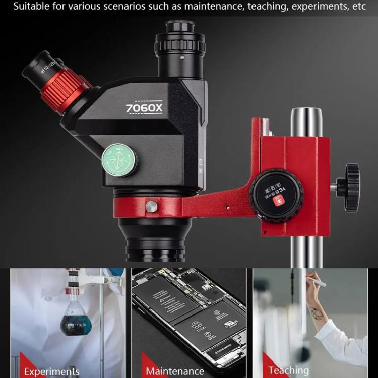 YCS 7060X With Base Model 0.5X Microscope Smartphone Motherboard Chip Repair Tool