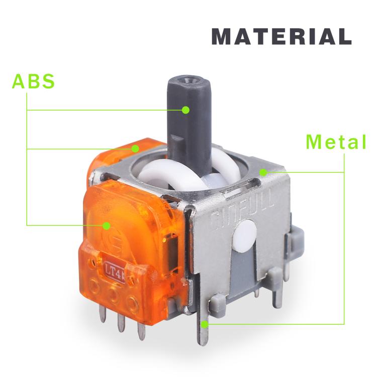 For PS5 Controller 3D Hall Effect Joystick TMR Electromagnetic Hall Sensor Replacement Analog Stick