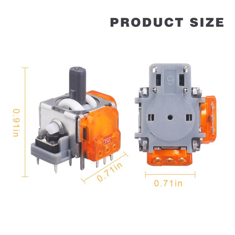 For PS5 Controller 3D Hall Effect Joystick TMR Electromagnetic Hall Sensor Replacement Analog Stick