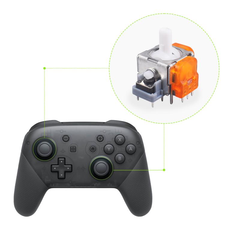For Switch Pro Controller 3D Hall Effect Joystick TMR Electromagnetic Hall Sensor Replacement Analog Stick