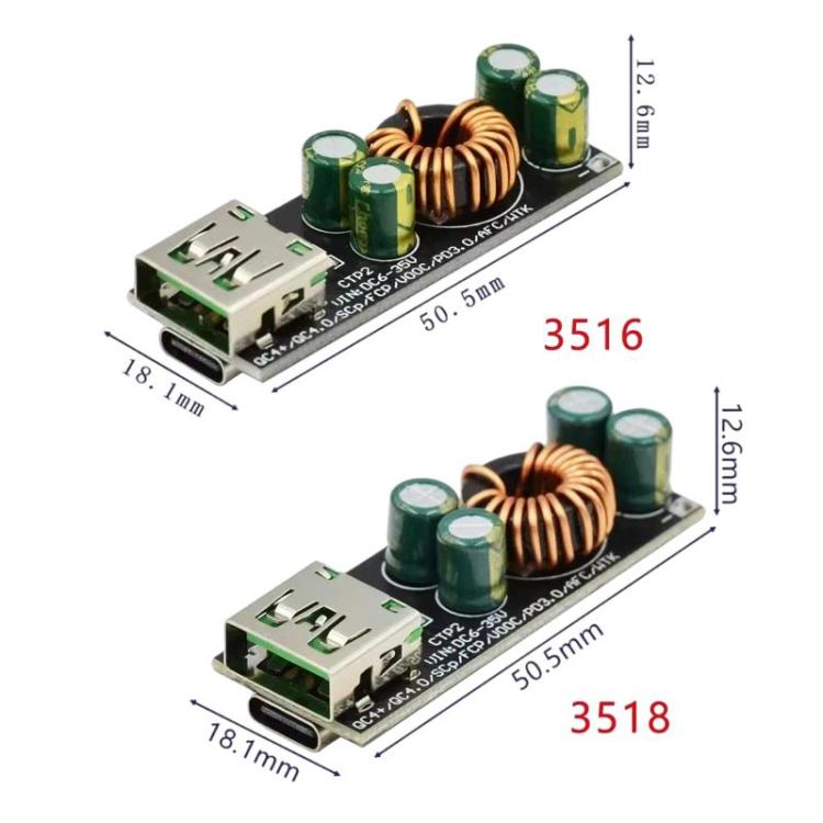 Mobile Phones Full Protocol Fast Charging Module Fast Charging Motherboard For Huawei SCP / FCP