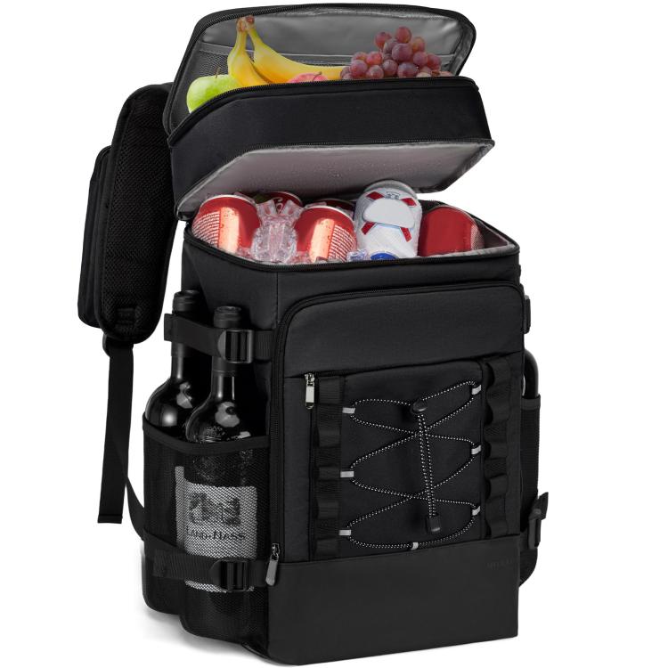 Outdoor Thickened Insulated Leak-Proof Picnic Backpack, Size: 28x22x40cm