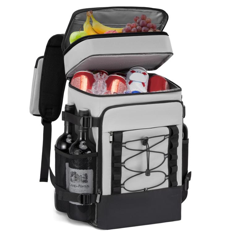 Outdoor Thickened Insulated Leak-Proof Picnic Backpack, Size: 28x22x40cm