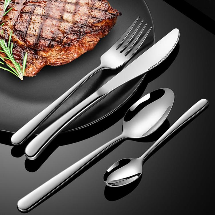LsCook Stainless Steel Tableware, Spec: 420 Knife