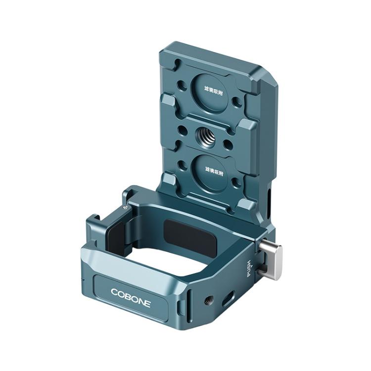 For DJI Osmo Pocket 3 COBONE Magnetic Extension Mount Quick-Release Adapter With 1/4-Inch Screw Hole & Cold Shoe CPK-2